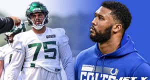 Alijah Vera-Tucker, DeForest Buckner, PFF Grade