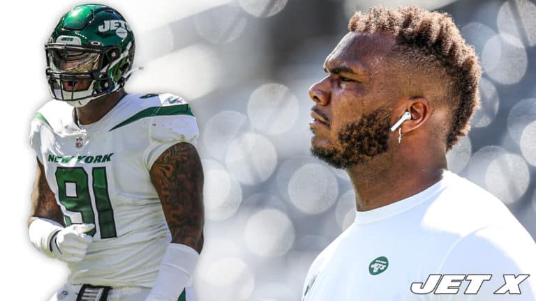 John Franklin-Myers, SFA, Rams, Jets, Contract, PFF Grade