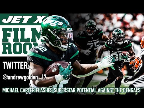 Michael Carter can still COOK!  Jets Film Breakdown 