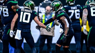 Braxton Berrios, Elijah Moore, New York Jets, Philadelphia Eagles