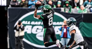 Elijah Moore, NY Jets, Stats, PFF Grade, Injury, Return