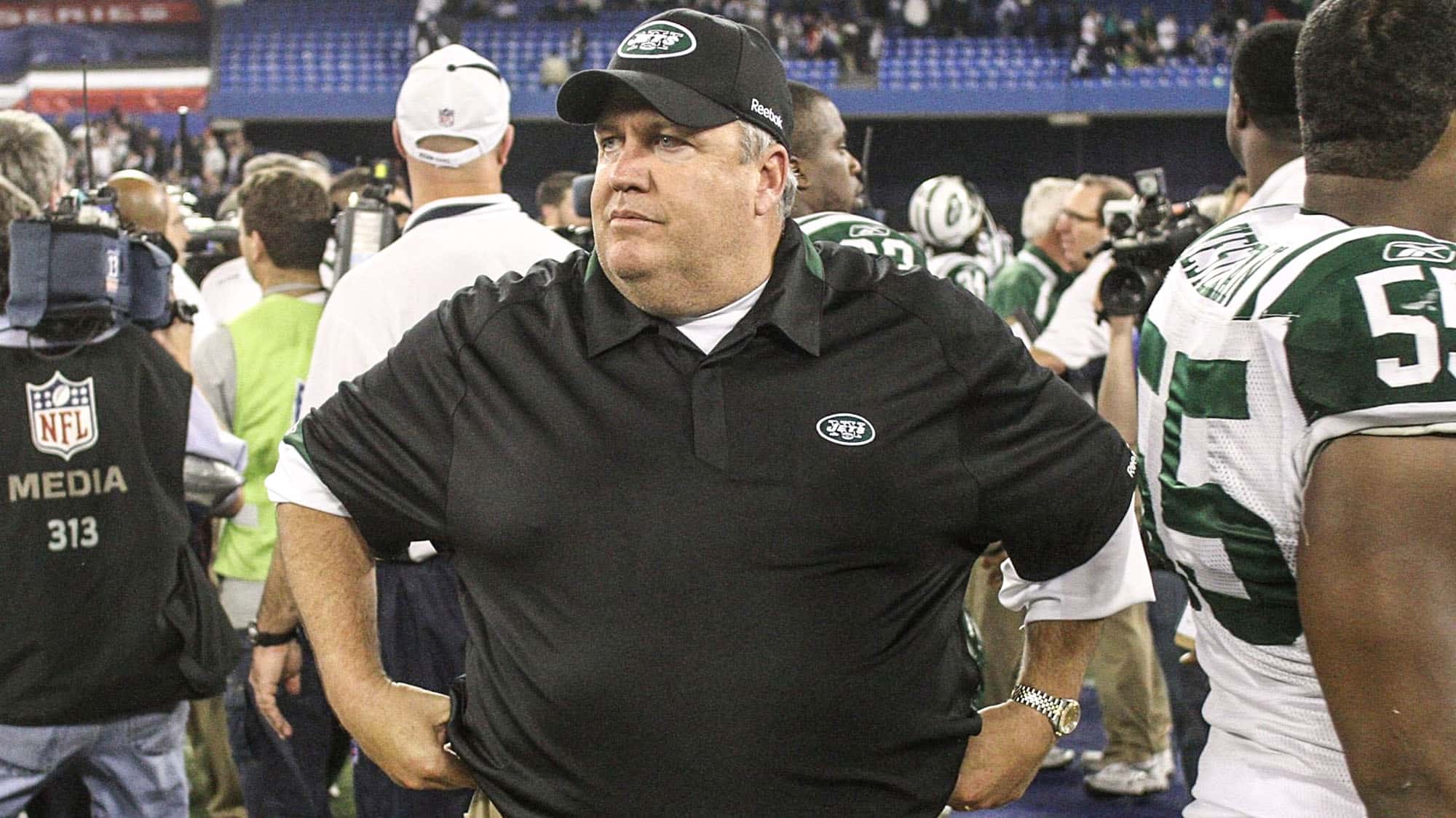 Former Jets head coach Rex Ryan says he's 'a toe expert'