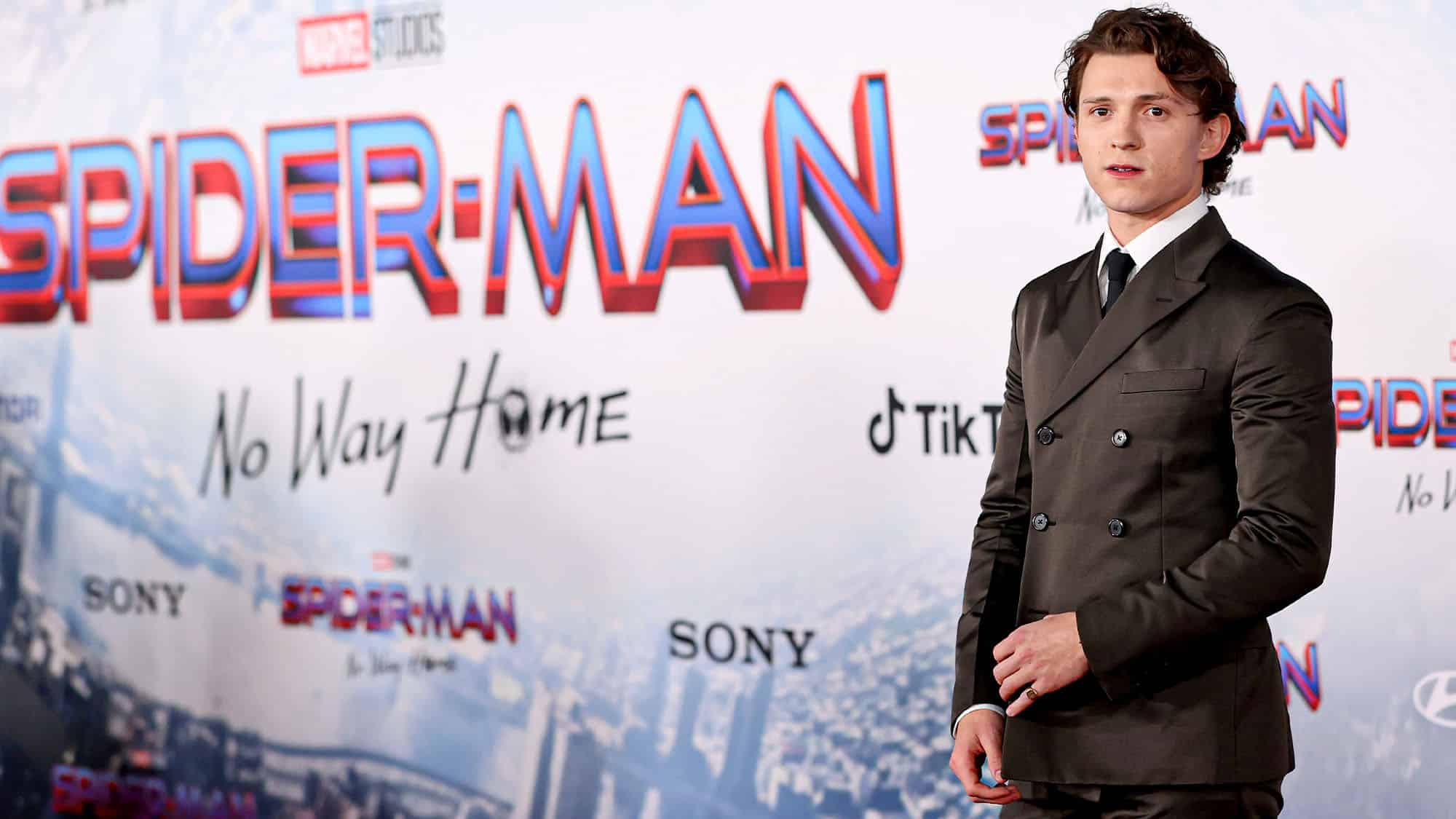 Tom Holland, Spider-Man No Way Home Premiere, Jets