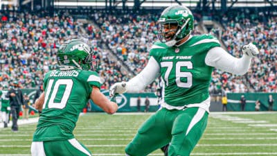Braxton Berrios, George Fant, NY Jets, PFF Rankings