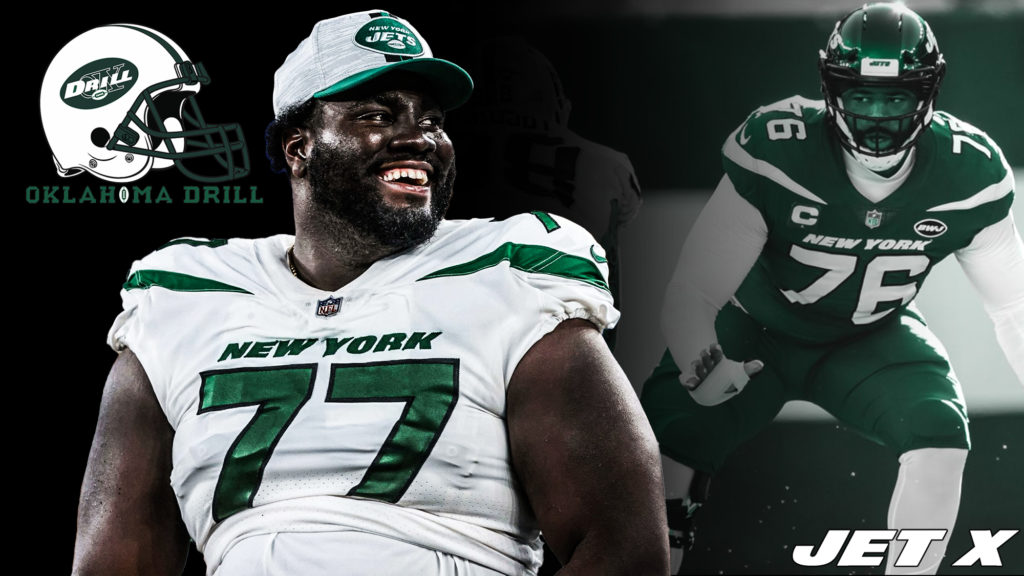 Mekhi Becton, George Fant, New York Jets