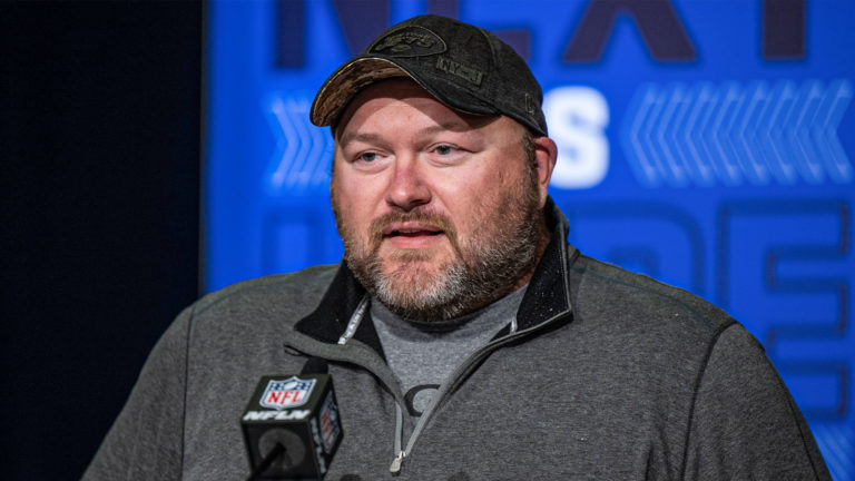 Joe Douglas, NY Jets, 2022, Combine, GM