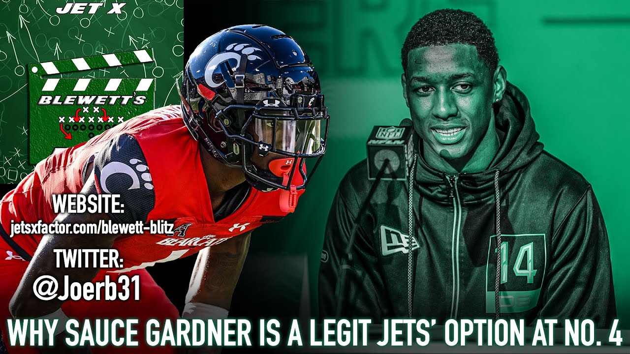 Why CB Sauce Gardner is a realistic NY Jets option at No. 4