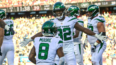 Elijah Moore, Michael Carter, NY Jets