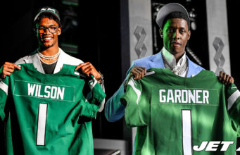 Garrett Wilson, Ahmad "Sauce" Gardner, New York Jets, 2022 NFL draft