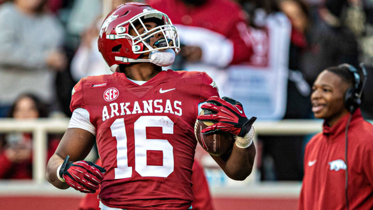 Treylon Burks, Arkansas, NFL Mock Draft, NY Jets
