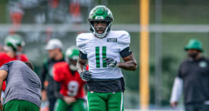 Denzel Mims, NY Jets, Stats, PFF, Contract