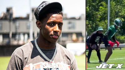 Sauce Gardner, NY Jets OTAs, Videos, 2022, Mitts