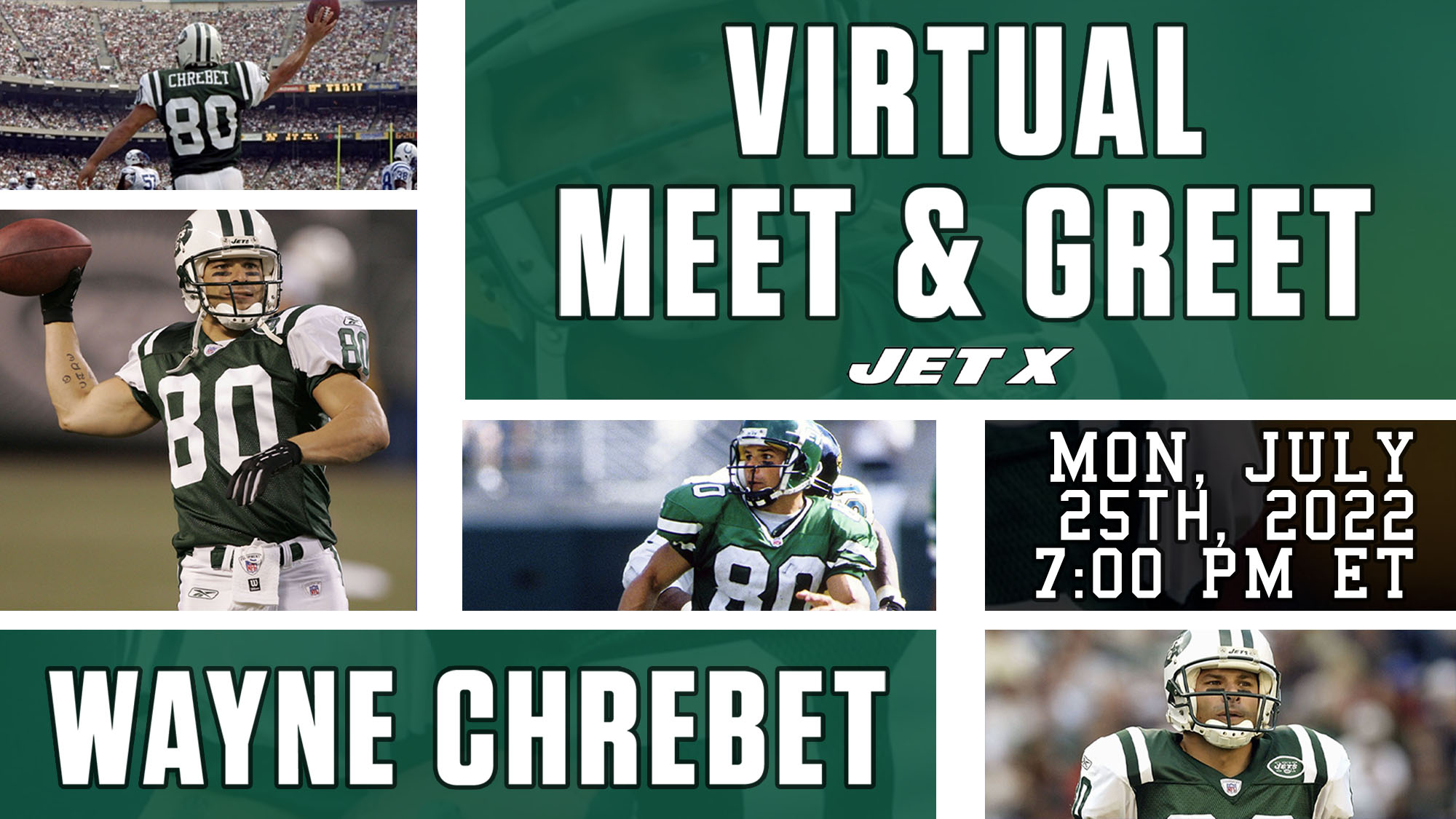 Underdog Jets Podcast, Wayne Chrebet Meet & Greet