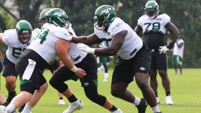 Mekhi Becton, New York Jets