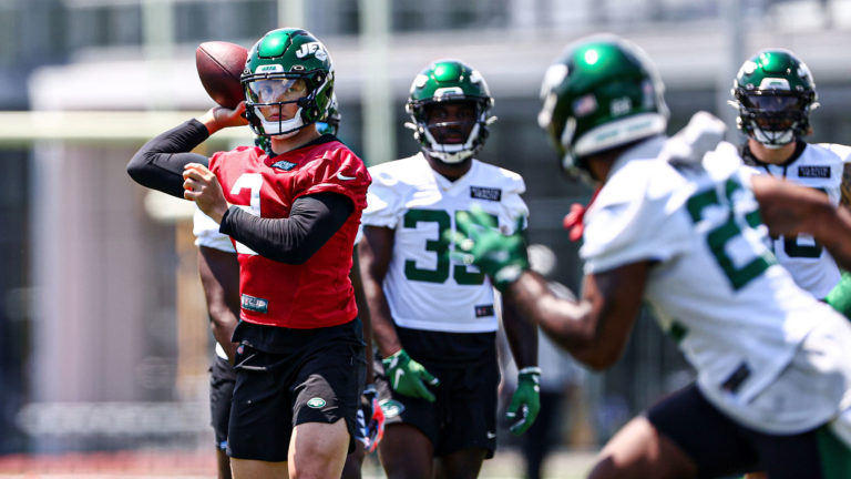 Zach Wilson, NY Jets, Training Camp