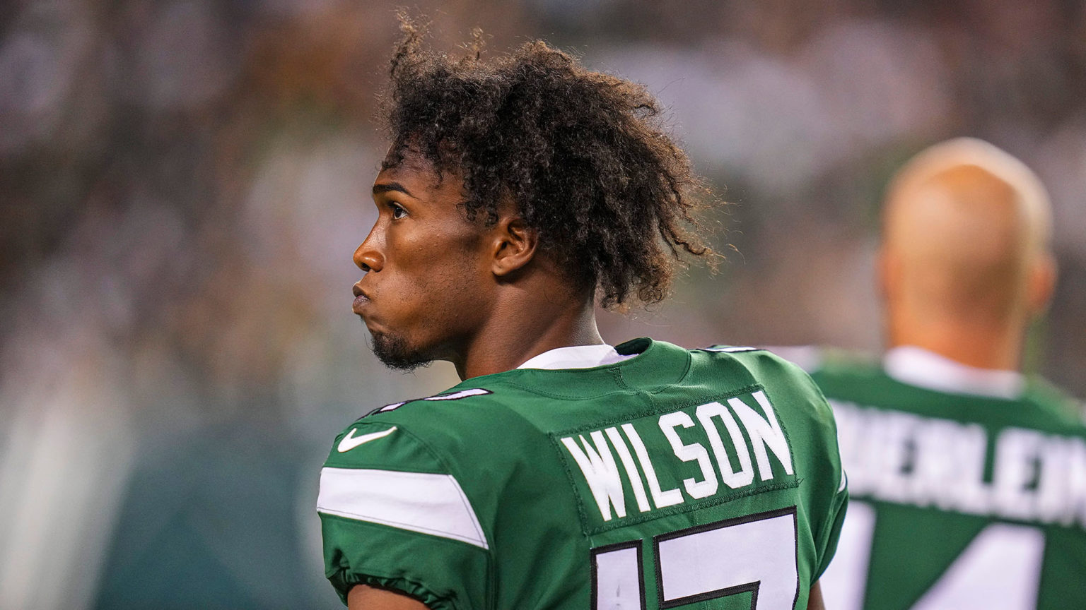 Jets WR Garrett Wilson Compares Joe Flacco And Zach Wilson