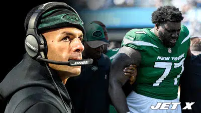 Mekhi Becton, NY Jets, Injury, 2022, Robert Saleh