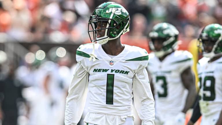 Sauce Gardner, NY Jets, Jersey, Uniform