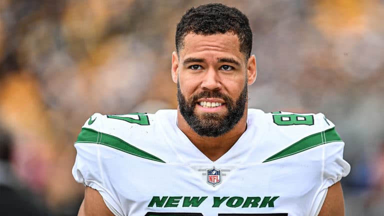 C.J. Uzomah, NY Jets, Blocking, Stats, Snaps