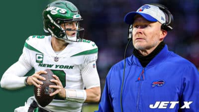NY Jets QB, Zach Wilson, Sean McDermott, HC, Buffalo Bills