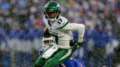 Garrett Wilson, NY Jets, Stats, Film, Penalty