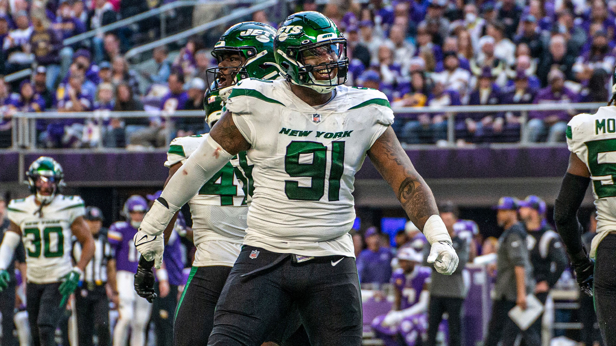 New York Jets on X: LB C.J. Mosley and DL John Franklin-Myers are a go for  #NYJvsHOU. 