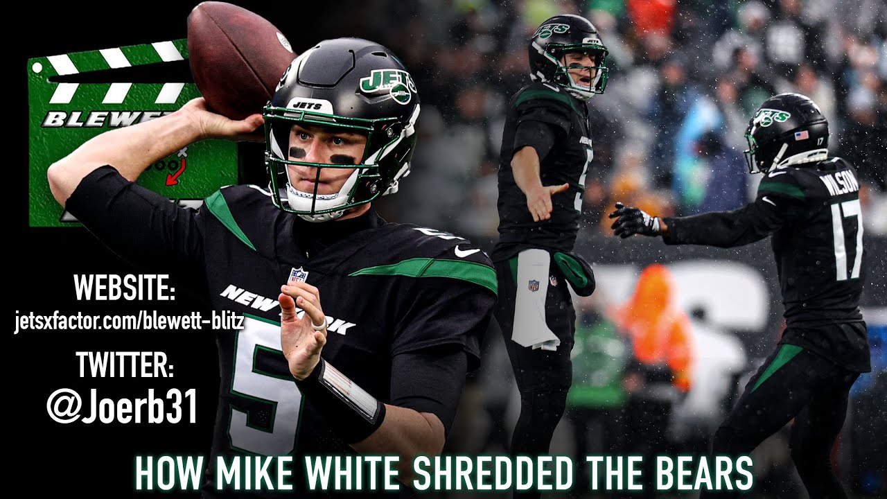 Mike White nearly flawless, Jets hammer Bears - CBS New York