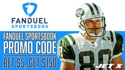 FanDuel Sportsbook Promo Code, Bet $5, Get $150 Bonus, NFL Playoffs, Wayne Chrebet