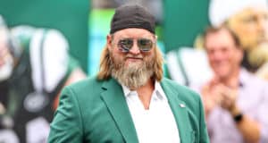 Nick Mangold, NY Jets, Empire State Building, Lights