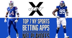 Top 7 NY Sports Betting Apps, Sportsbook Promos, NFL Playoffs, Stefon Diggs, Leonard Williams
