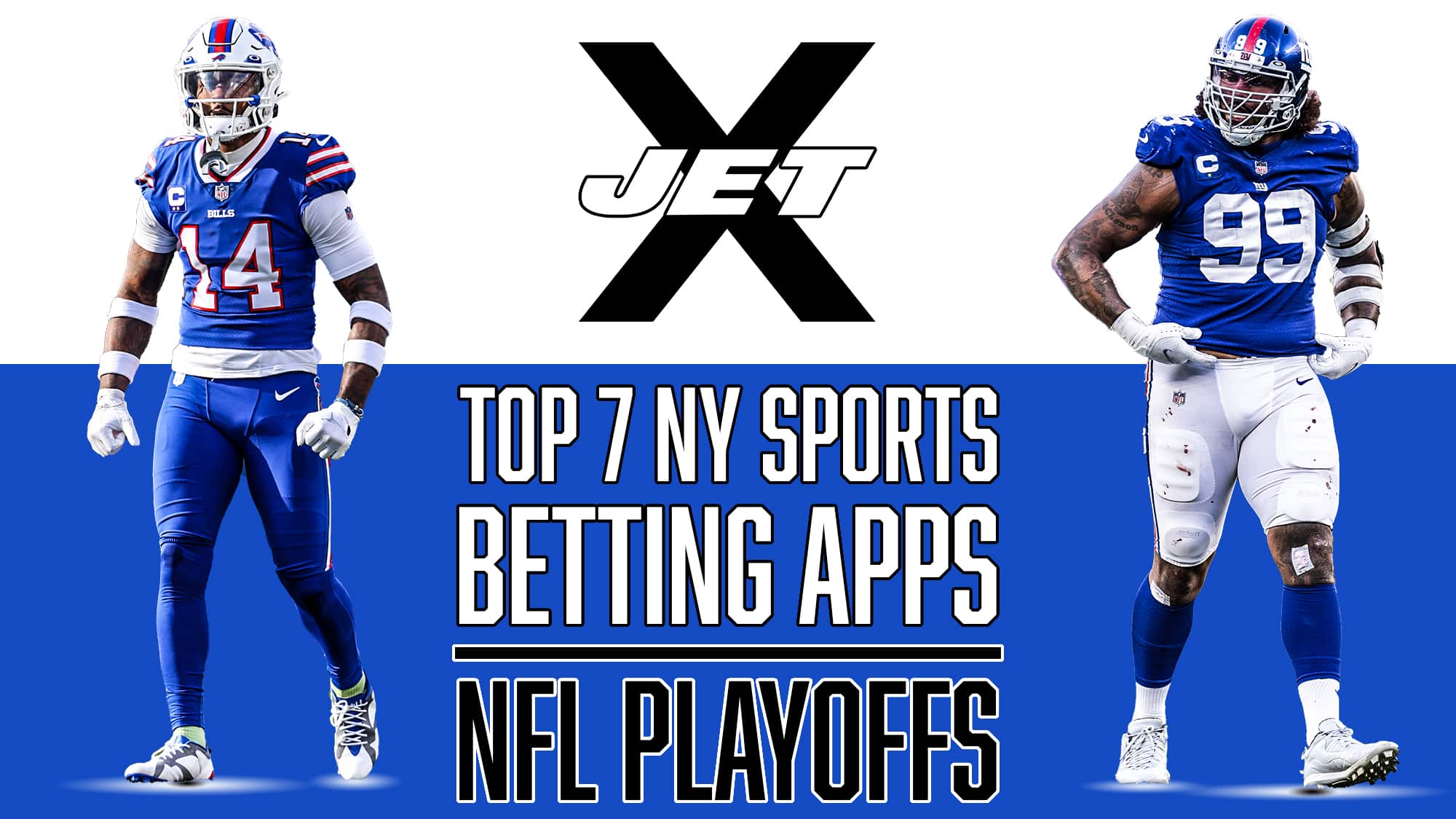 Top 7 NY Sports Betting Apps, Sportsbook Promos, NFL Playoffs, Stefon Diggs, Leonard Williams
