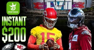 DraftKings Sportsbook Promo, $200 Super Bowl Betting Bonus