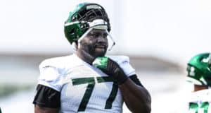 Mekhi Becton, NY Jets, Instagram, IG, Workout