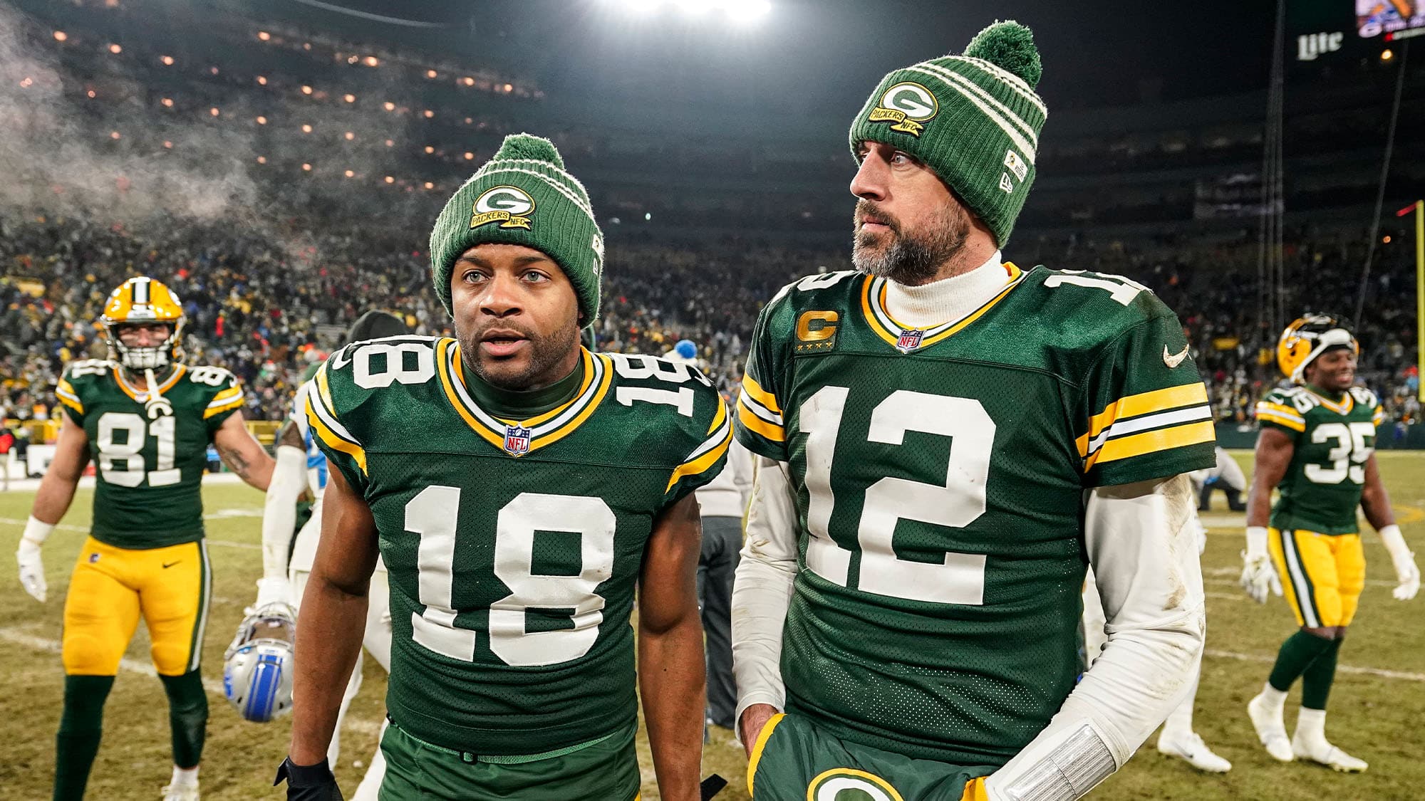 Aaron Rodgers lures old friend Randall Cobb to New York Jets