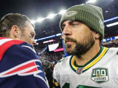 Aaron Rodgers, Tom Brady, NY Jets, Patriots
