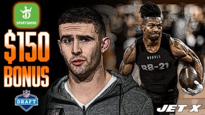 DraftKings Promo, $150 Sportsbook Bonus, NFL Draft Props