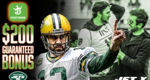DraftKings Promo Code, New York Jets, Aaron Rodgers