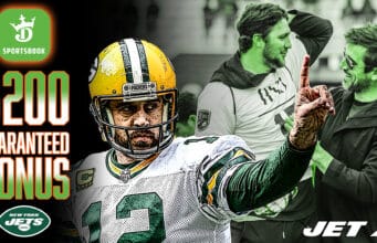 DraftKings Promo Code, New York Jets, Aaron Rodgers