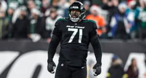 There's a mystery surrounding NY Jets OT Duane Brown