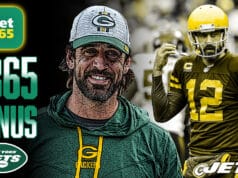 bet365 Bonus, Bet $1, Get $365, Aaron Rodgers, New York Jets