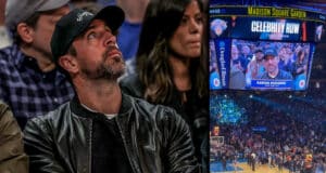 Aaron Rodgers, New York Knicks, MSG