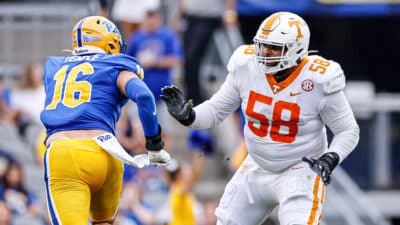 Darnell Wright, NY Jets, Trade, Aaron Rodgers, NFL Mock Draft,