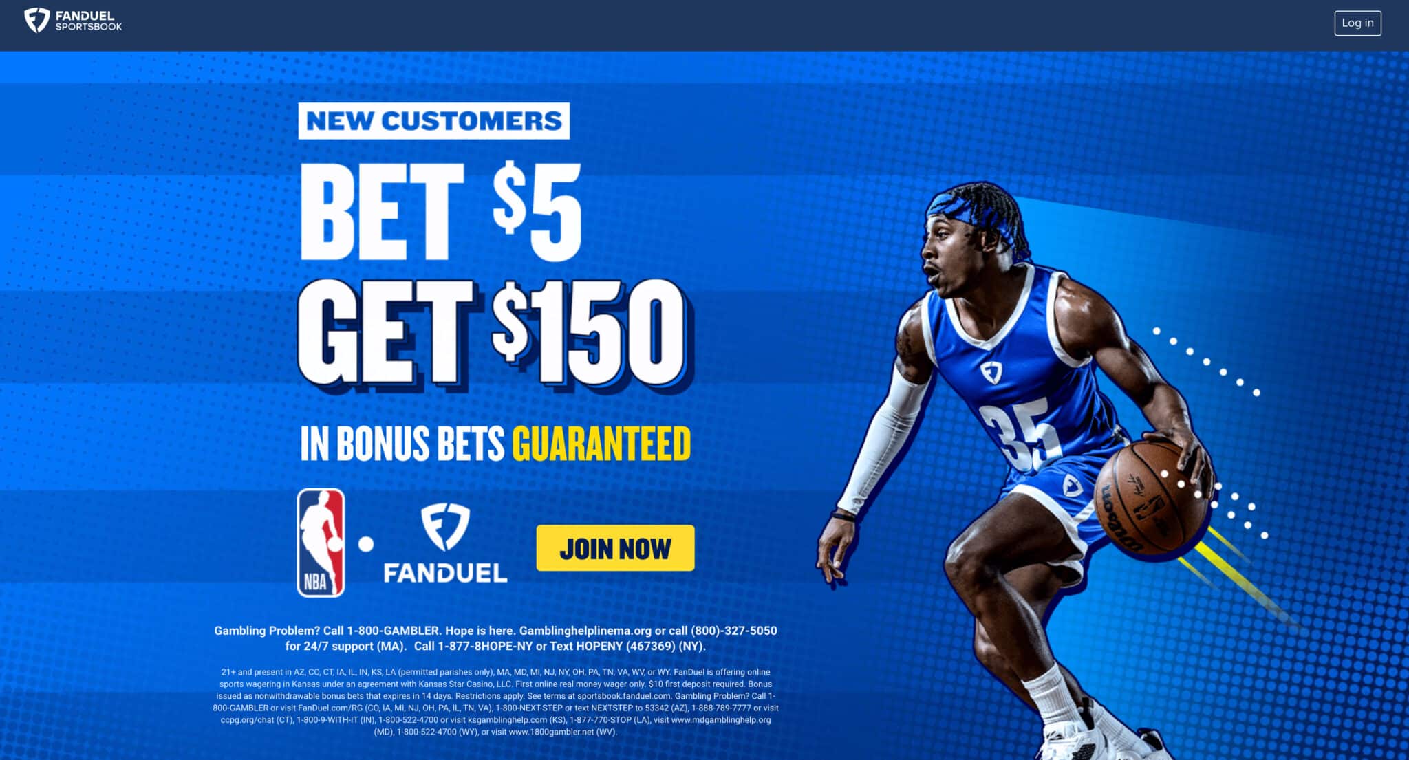 FanDuel Promo Code, Bet $5, Get $150 Guaranteed Bonus, Join Now