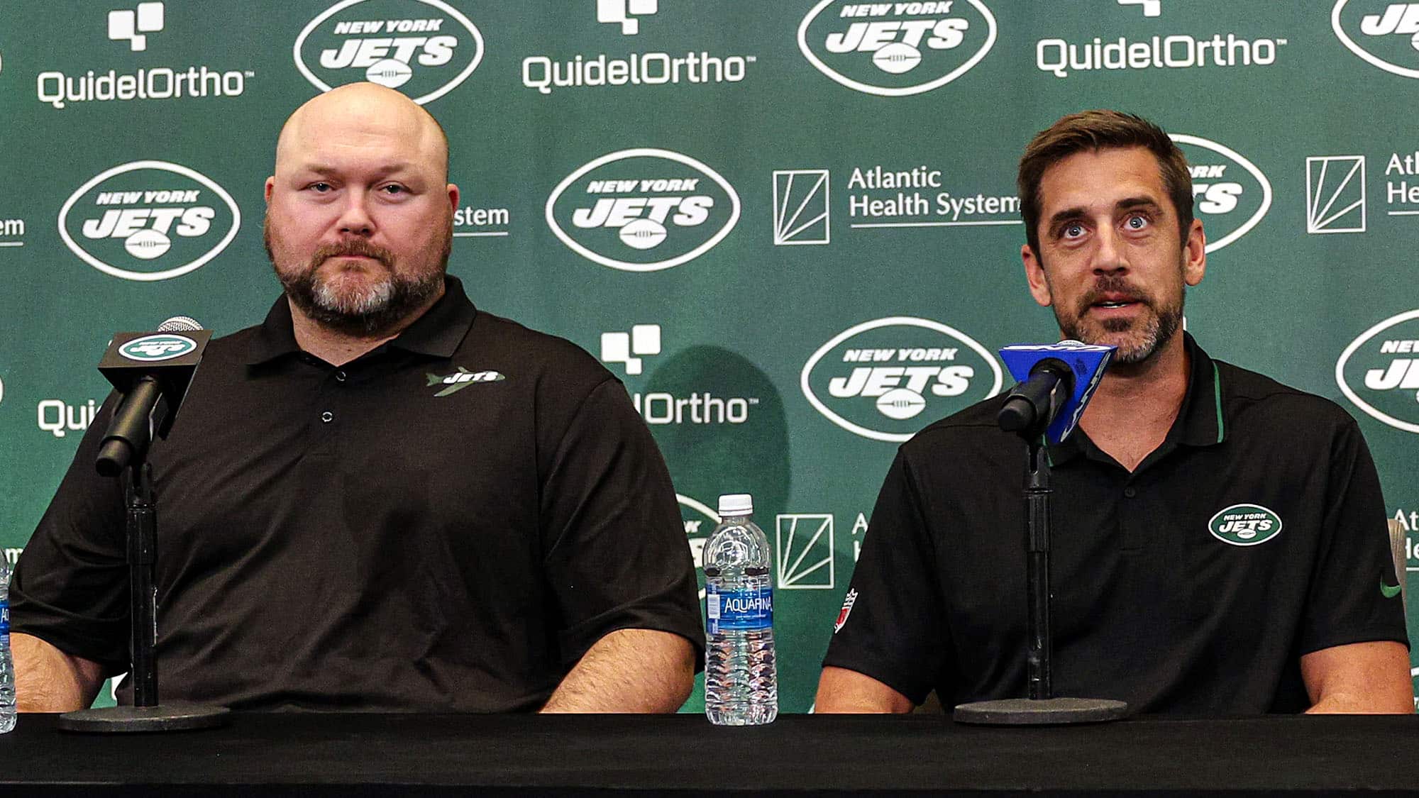 Joe Douglas, Aaron Rodgers, New York Jets, Interview, Press Conference