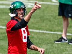 NY Jets, Aaron Rodgers, Watch, Video, Throw, Practice, Calf