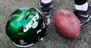 Nick Mangold sends a gift to NY Jets rookie center Joe Tippmann