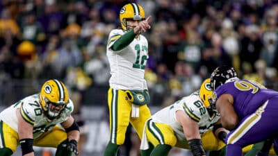 Aaron Rodgers, NY Jets, Offensive Line