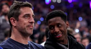 Aaron Rodgers, NY Jets, Sauce Gardner