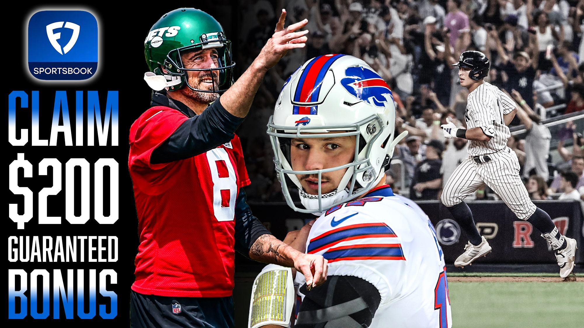 FanDuel promo code for NFL: Bet $5 on Jets vs. Bills and get $200