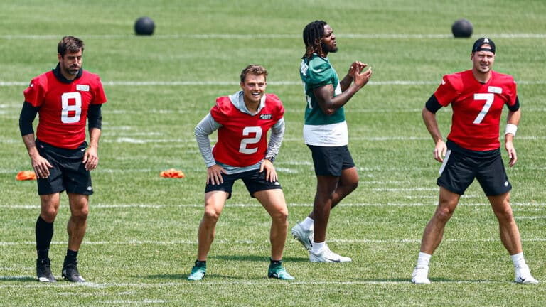 NY Jets Backup, QB, Zach Wilson